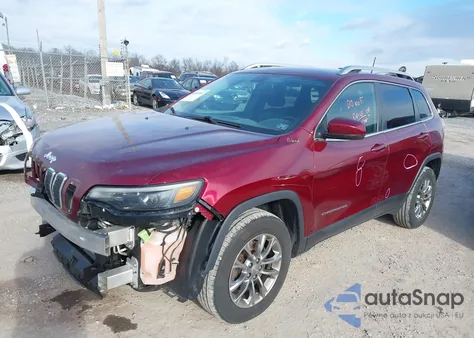 2019 Jeep Cherokee Latitude Plus 4X4 из США, поврежденный, VIN 1C4PJMLB4KD330008